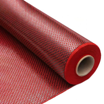 colored aramid fiber hybrid fabric